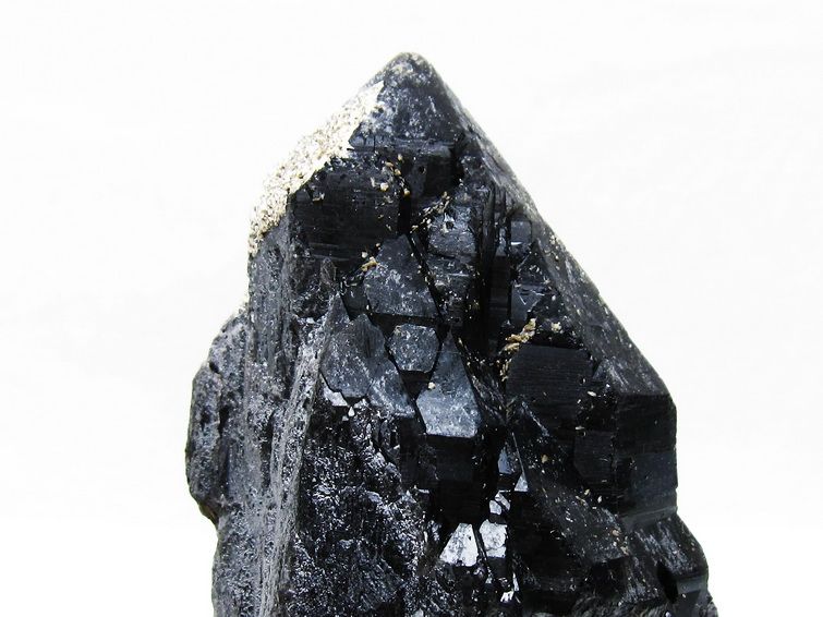 モリオン 黒水晶 原石 山東省産 台座付属 一点物 181-4485