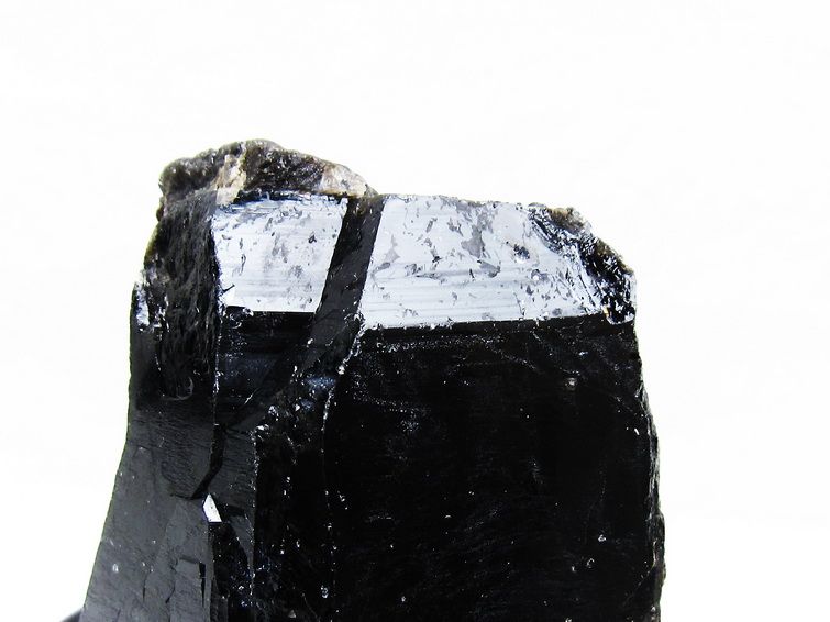 モリオン 黒水晶 原石 山東省産 台座付属 一点物 181-4486