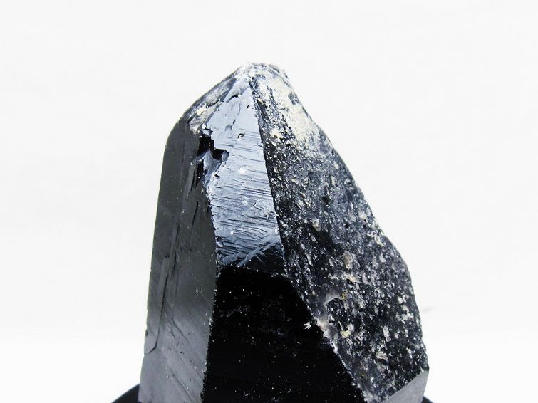 モリオン 原石 黒水晶 原石 山東省産 台座付属 一点物 181-4492