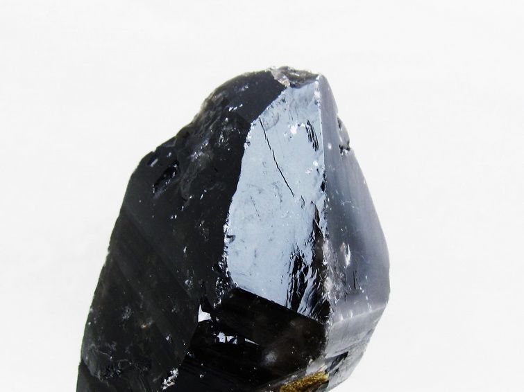 モリオン 原石 黒水晶 原石 山東省産 台座付属 一点物 181-4499