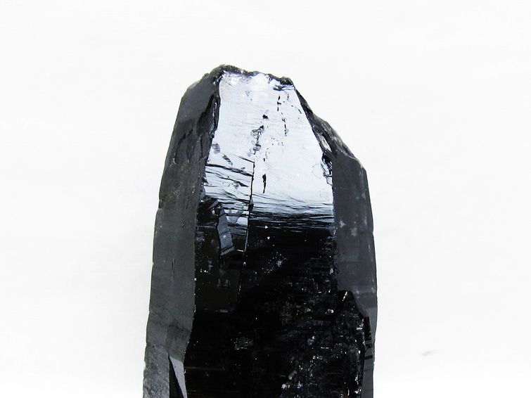 モリオン 原石 黒水晶 原石 山東省産 台座付属 一点物 181-4500