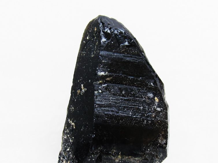 モリオン 原石 黒水晶 原石 山東省産 台座付属 一点物 181-4502