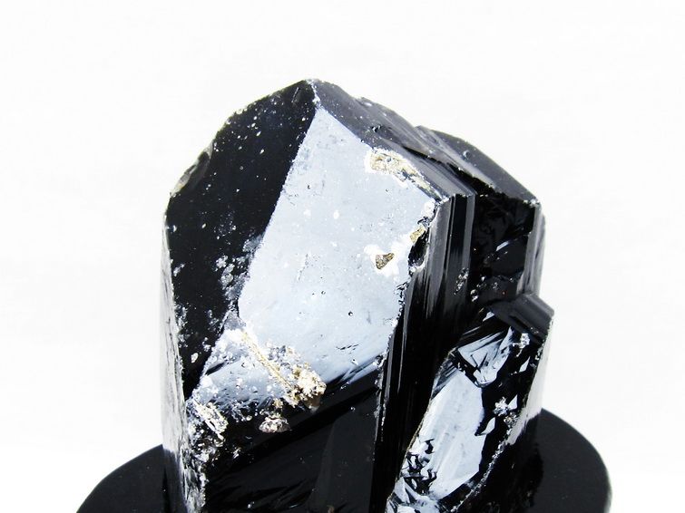 モリオン 原石 黒水晶 原石 山東省産 台座付属 一点物 181-4505