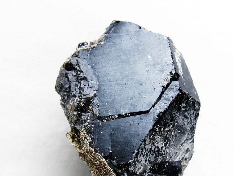 黒水晶 原石 モリオン 原石 山東省産 台座付属 一点物 181-4516