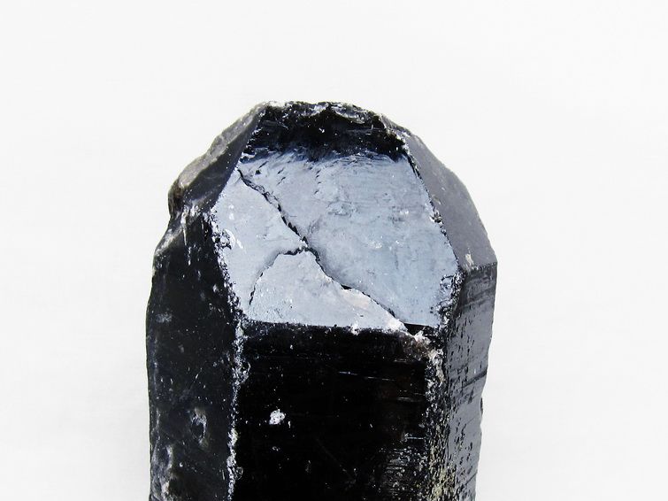 1.6Kg 黒水晶 原石 モリオン 原石 山東省産 台座付属 一点物 181-4517