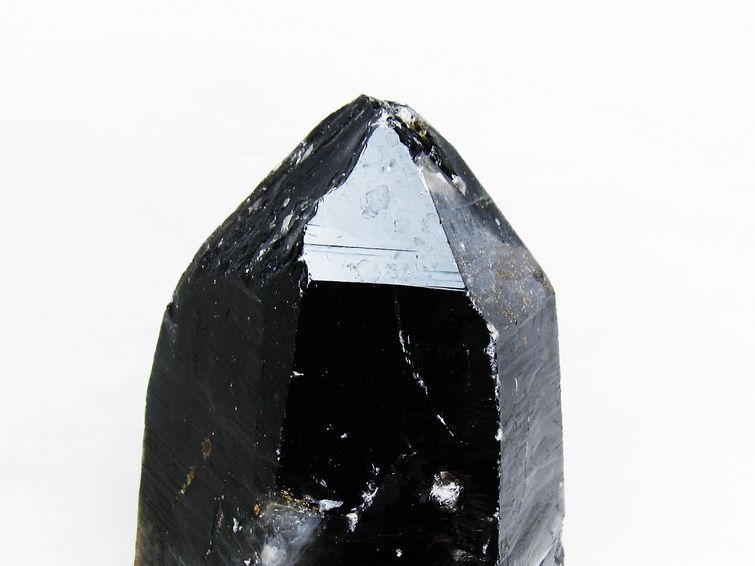 1.6Kg 黒水晶 原石 モリオン 原石 山東省産 台座付属 一点物 181-4520