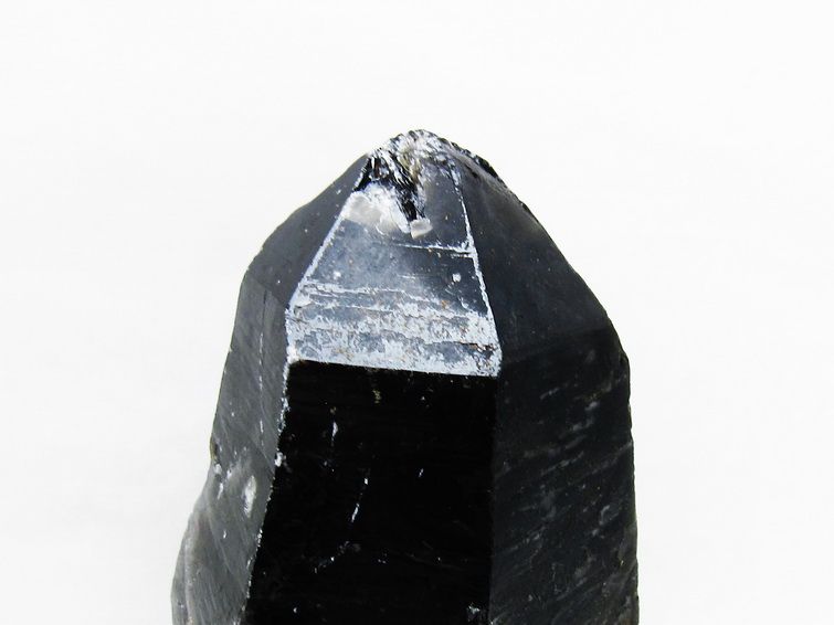 1.6Kg 黒水晶 原石 モリオン 原石 山東省産 台座付属 一点物 181-4520