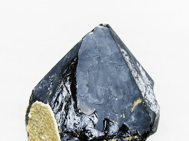1.5Kg 黒水晶 原石 モリオン 原石 山東省産 台座付属 一点物 181-4525