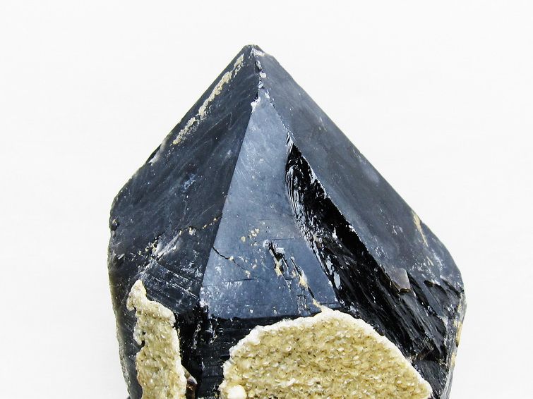 1.5Kg 黒水晶 原石 モリオン 原石 山東省産 台座付属 一点物 181-4525