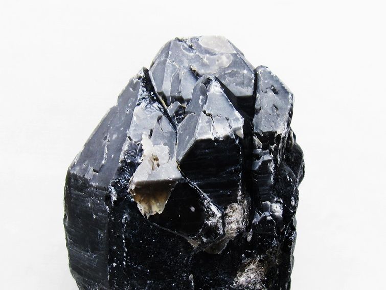 1.8Kg 黒水晶 原石 モリオン 原石 山東省産 台座付属 一点物 181-4526