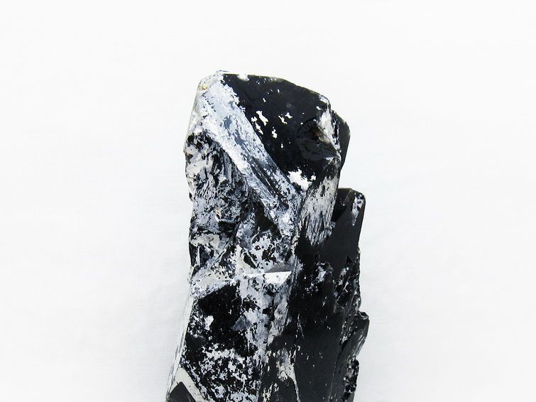 1.2Kg 黒水晶 原石 モリオン 原石 山東省産 台座付属 一点物 181-4530