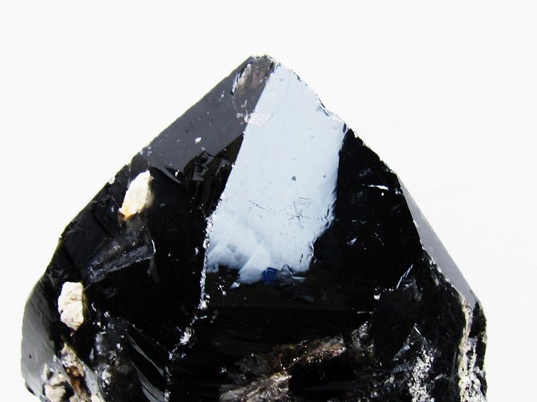 1.9Kg 黒水晶 原石 モリオン 原石 山東省産 台座付属 一点物 181-4535