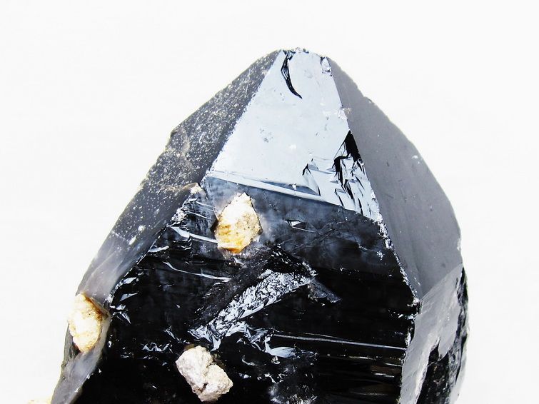 1.9Kg 黒水晶 原石 モリオン 原石 山東省産 台座付属 一点物 181-4535