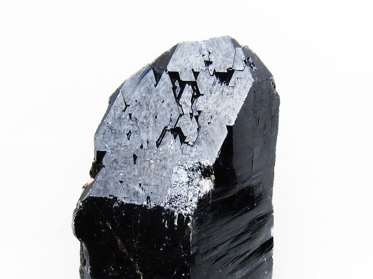 1.7Kg 黒水晶 原石 モリオン 原石 山東省産 台座付属 一点物 181-4536