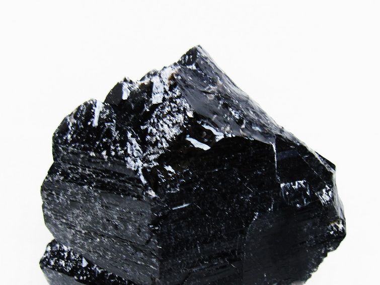 1.2Kg 黒水晶 原石 モリオン 原石 山東省産 台座付属 一点物 181-4537