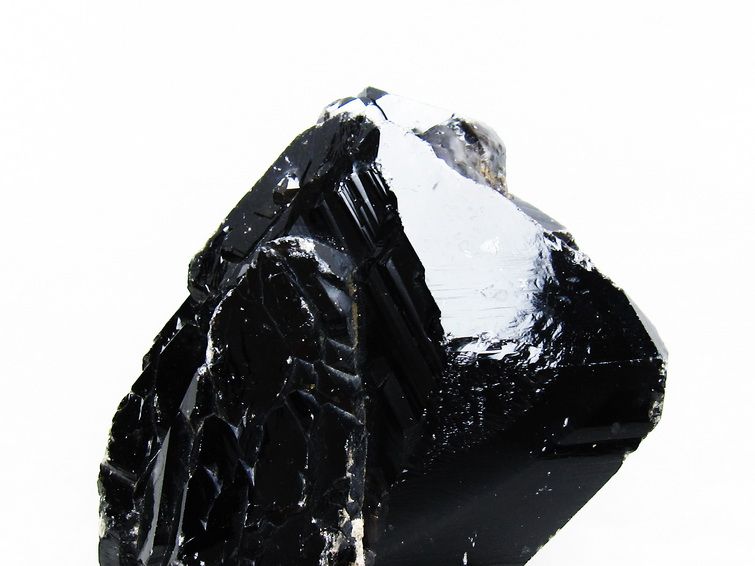 1.9Kg 黒水晶 原石 モリオン 原石 山東省産 台座付属 一点物 181-4541
