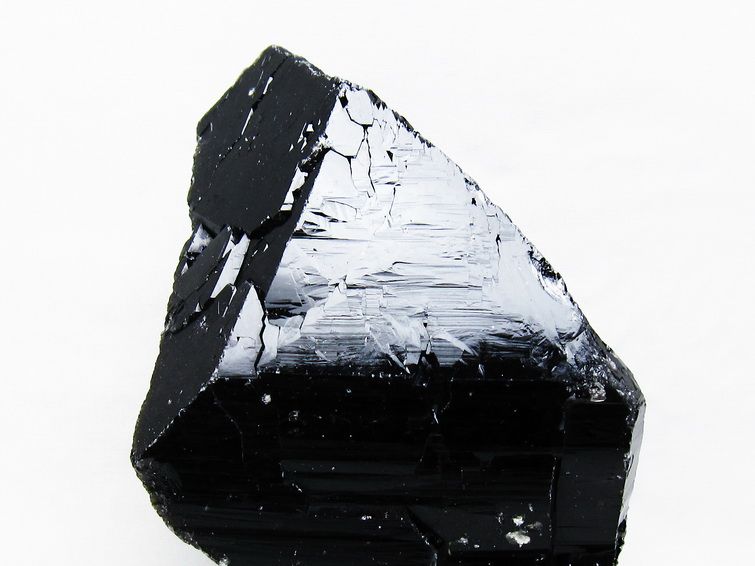 1.1Kg 黒水晶 原石 モリオン 原石 山東省産 台座付属 一点物 181-4542