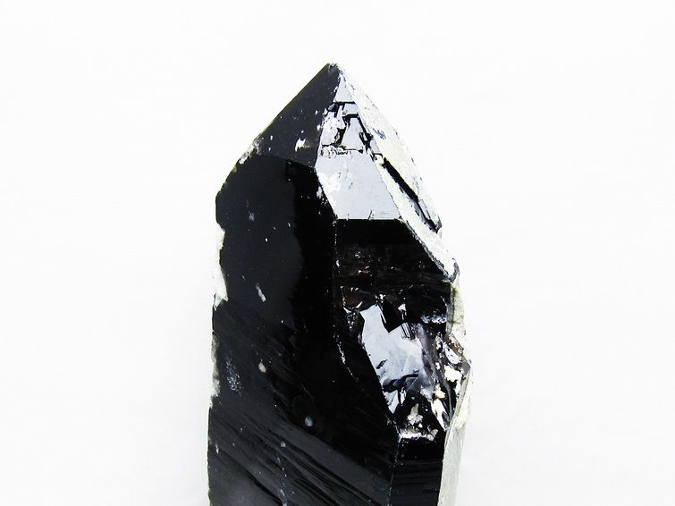 1.3Kg 黒水晶 原石 モリオン 原石 山東省産 台座付属 一点物 181-4546
