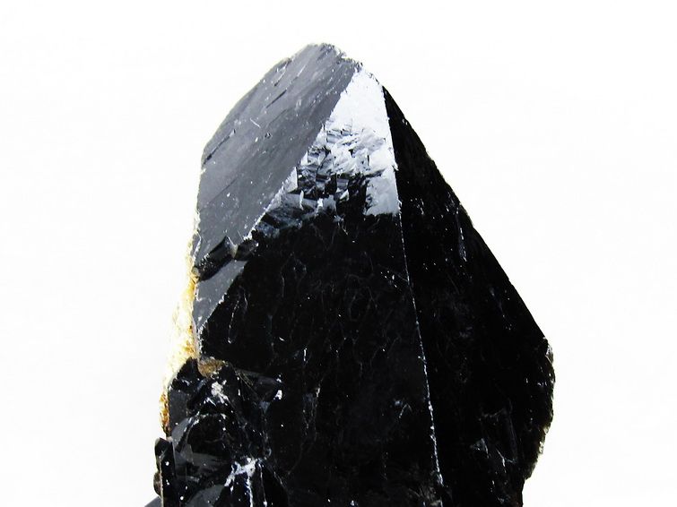 1.2Kg 黒水晶 原石 モリオン 原石 山東省産 台座付属 一点物 181-4548