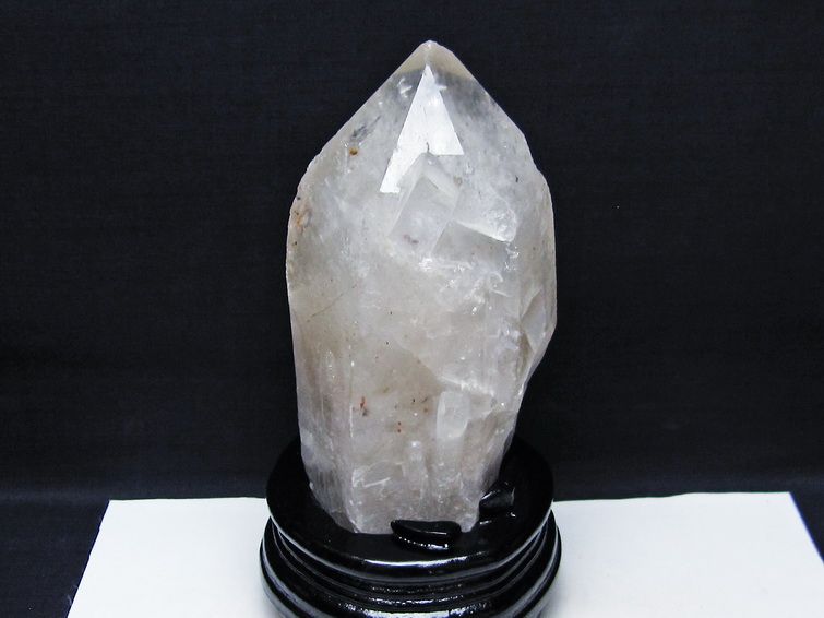 1.3Kg 水晶 原石 台座付属 一点物 181-5586
