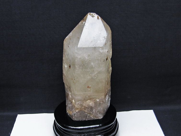 1.7Kg 水晶 原石 エレスチャル 台座付属 一点物 181-5588