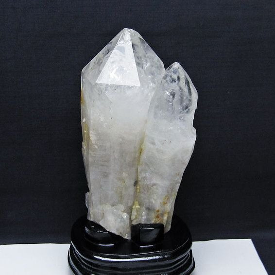 2Kg 水晶 原石 台座付属 一点物 181-5590