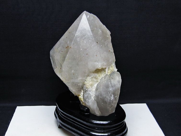 2Kg 水晶 原石 台座付属 一点物 181-5592