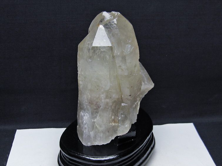 1.6Kg 水晶 原石 台座付属 一点物 181-5594