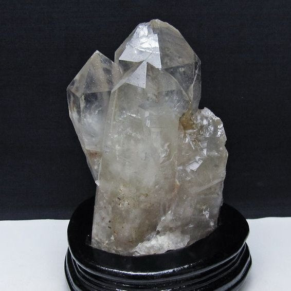 1.1Kg 水晶 原石 台座付属 一点物 181-5595