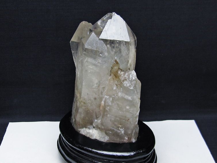 1.1Kg 水晶 原石 台座付属 一点物 181-5595