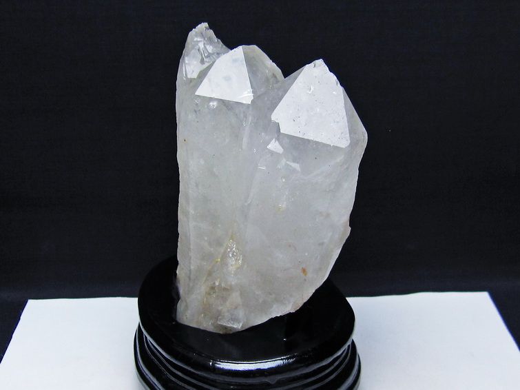 1.3Kg 水晶 原石 台座付属 一点物 181-5597