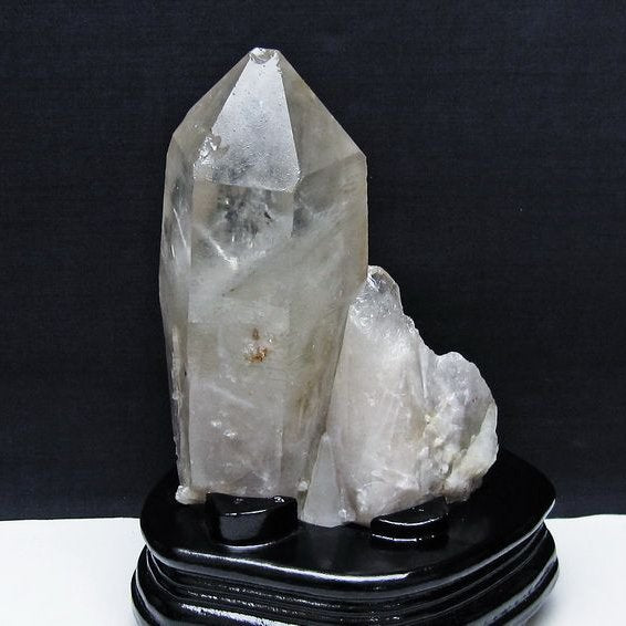 1.1Kg 水晶 原石 台座付属 一点物 181-5603