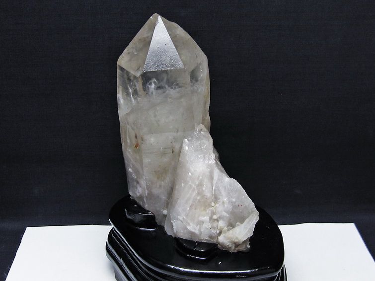 1.1Kg 水晶 原石 台座付属 一点物 181-5603