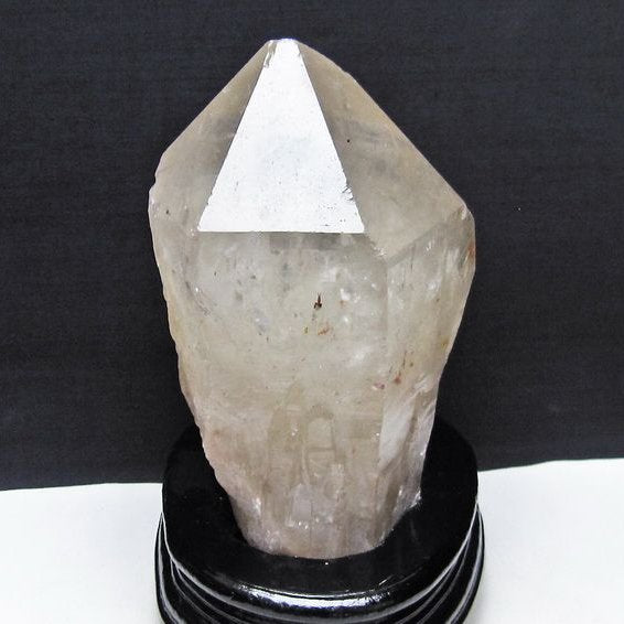 2Kg 水晶 原石 エレスチャル 台座付属 一点物 181-5608
