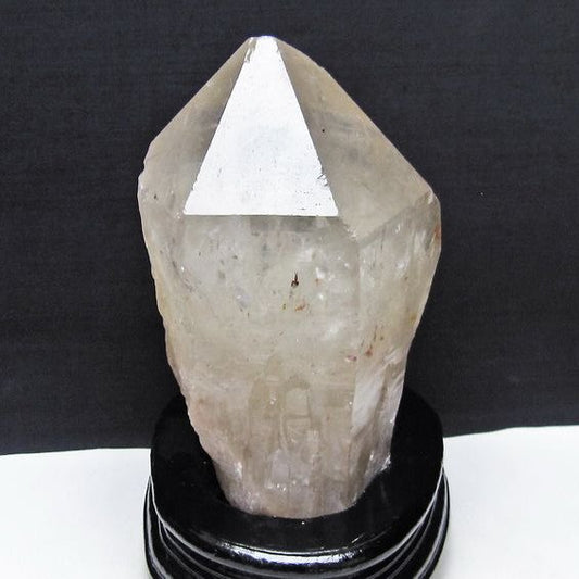 2Kg 水晶 原石 エレスチャル 台座付属 一点物 181-5608