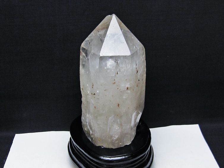 1.5Kg 水晶 原石 台座付属 一点物 181-5612