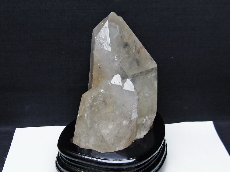 1.5Kg 水晶 原石 台座付属 一点物 181-5616