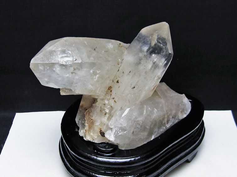 1.4Kg 水晶 原石 台座付属 一点物 181-5617
