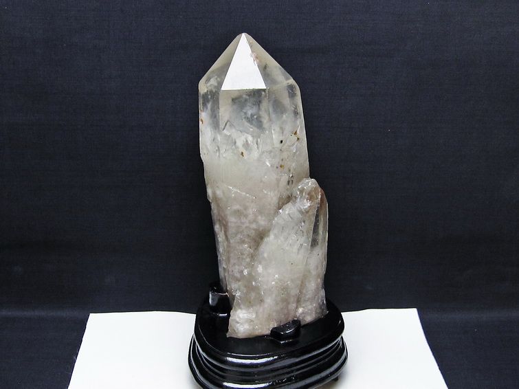 2Kg 水晶 原石 台座付属 一点物 181-5621