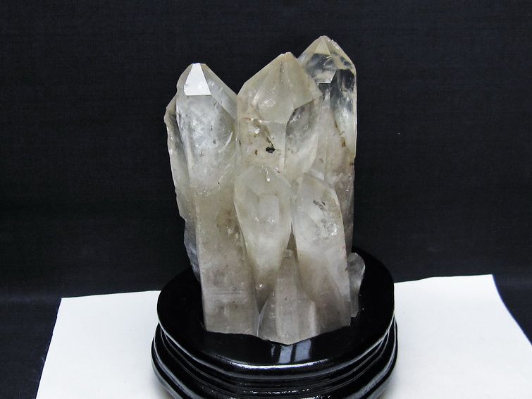 1.6Kg 水晶 原石 台座付属 一点物 181-5623