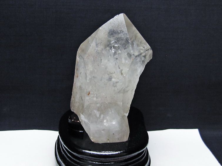 1.1Kg 水晶 原石 台座付属 一点物 181-5624
