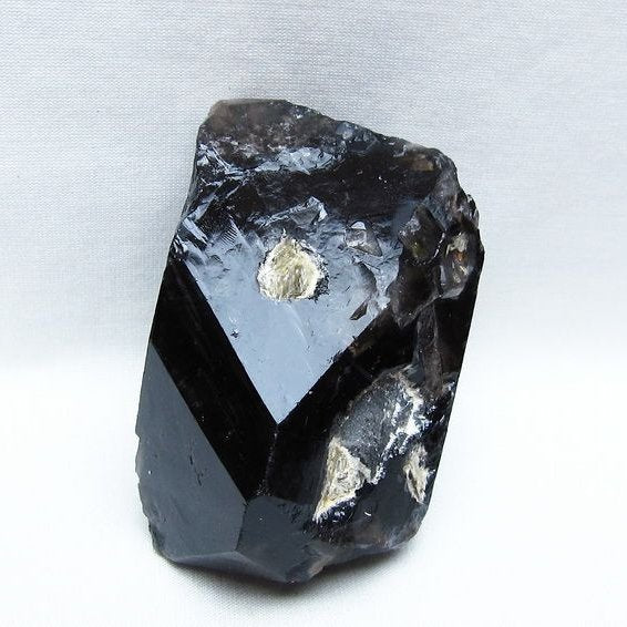 黒水晶 原石 モリオン 原石 山東省産  一点物 181-5671