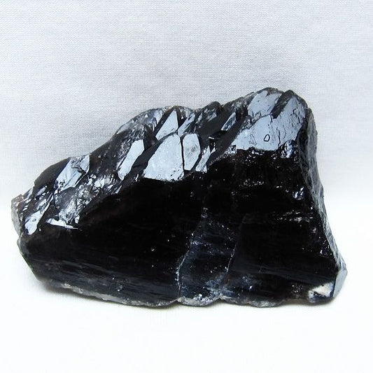 黒水晶 原石 モリオン 原石 山東省産  一点物 181-5672