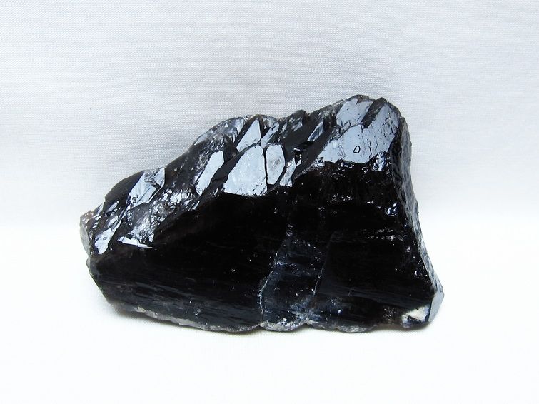 黒水晶 原石 モリオン 原石 山東省産  一点物 181-5672
