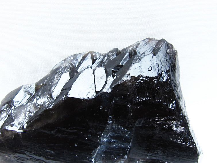 黒水晶 原石 モリオン 原石 山東省産  一点物 181-5672