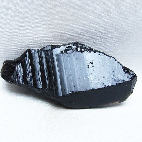 黒水晶 原石 モリオン 原石 山東省産  一点物 181-5683