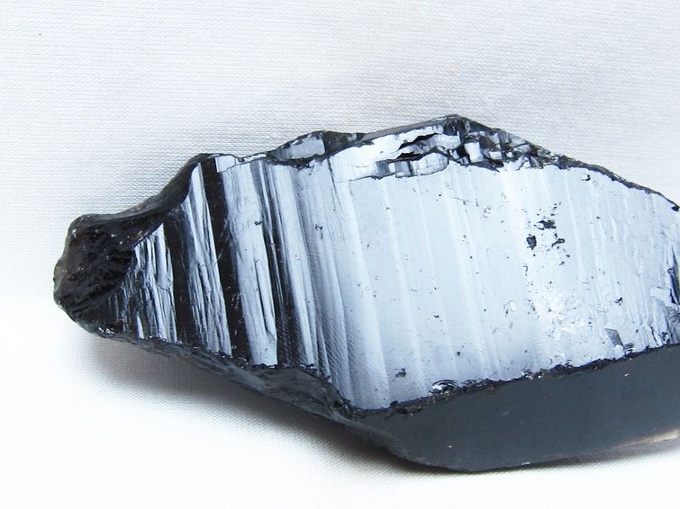 黒水晶 原石 モリオン 原石 山東省産  一点物 181-5683