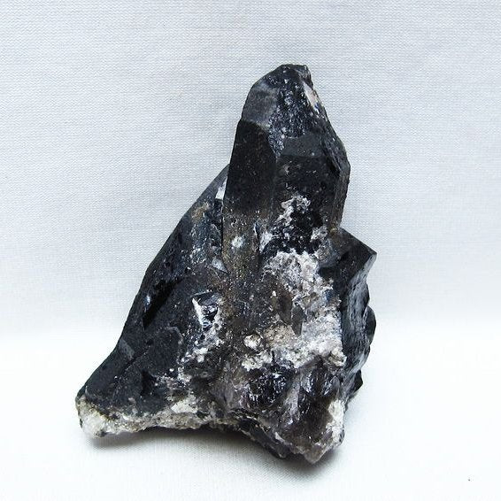 黒水晶 原石 モリオン 原石 山東省産  一点物 181-5685