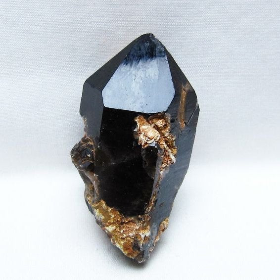 モリオン 黒水晶 原石 雲母入り 山東省産 一点物 181-5692