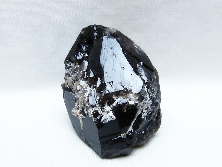 黒水晶 原石 山東省産 モリオン 原石 一点物 181-5760
